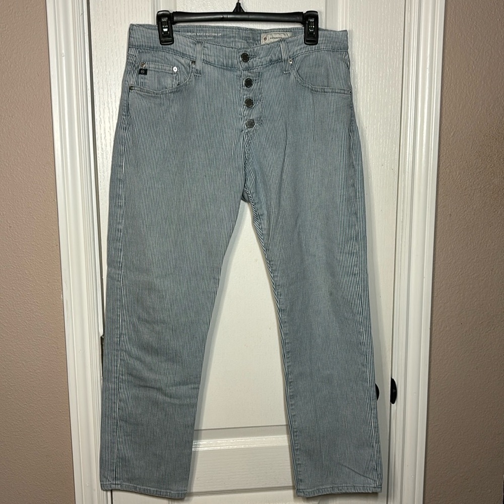 Anthropologie Light Blue Straight Leg Jeans